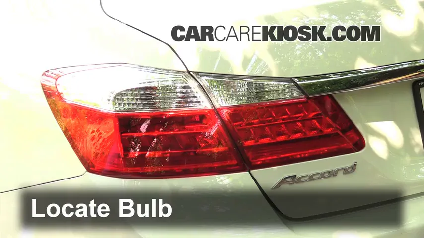 2013 Honda Accord EX-L 2.4L 4 Cyl. Sedan Lights Reverse Light (replace bulb)